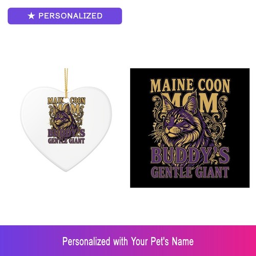 Custom maine coon cat pet - maine,